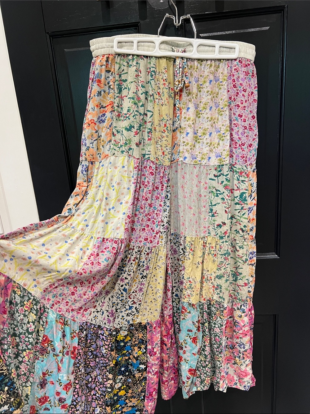 Boho Floral Patchwork pants  - Multi